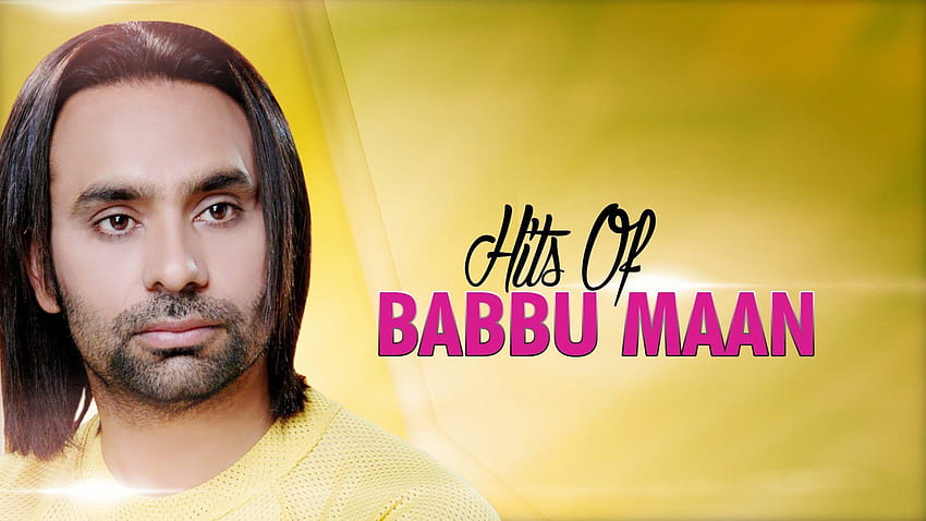 Hits von Babbu Maan, alle Sniger-Top30-Punjab HD-Hintergrundbild