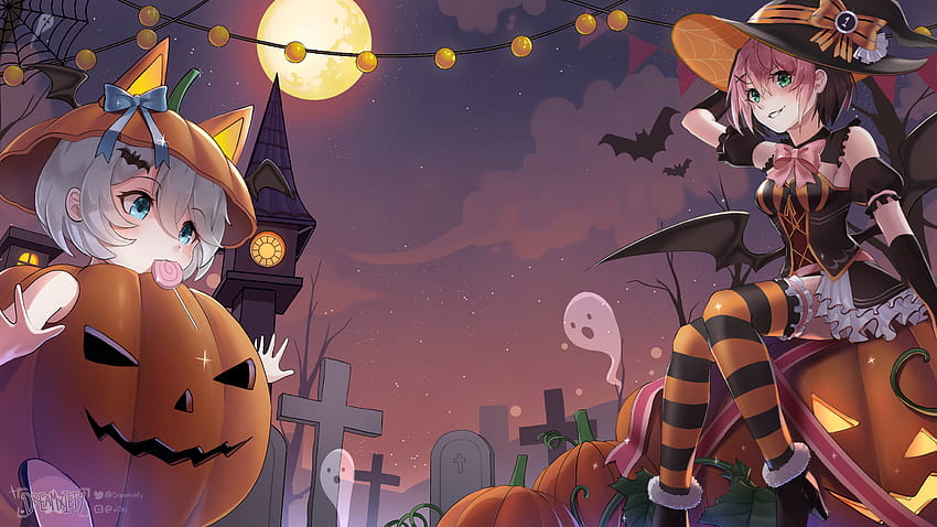 Hasil Kontes Fanart Halloween 2021 · berita, halloween fanart Wallpaper HD