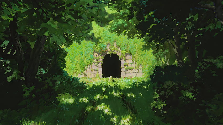 Ghibli AI Upscale, Studio-Ghibli HD-Hintergrundbild