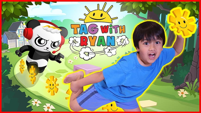 Ryan gra w berka z Ryanem Gra na iPadzie z mamą! Ryan VS Mamuśka, która zdobędzie więcej punktów Wyzwanie! Tapeta HD
