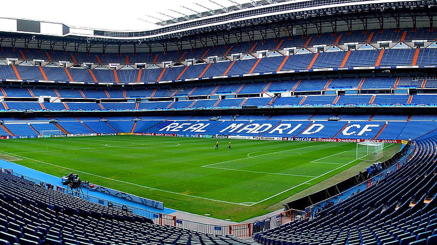 Real Madrid Santiago Bernabeu Stadion HD-Hintergrundbild