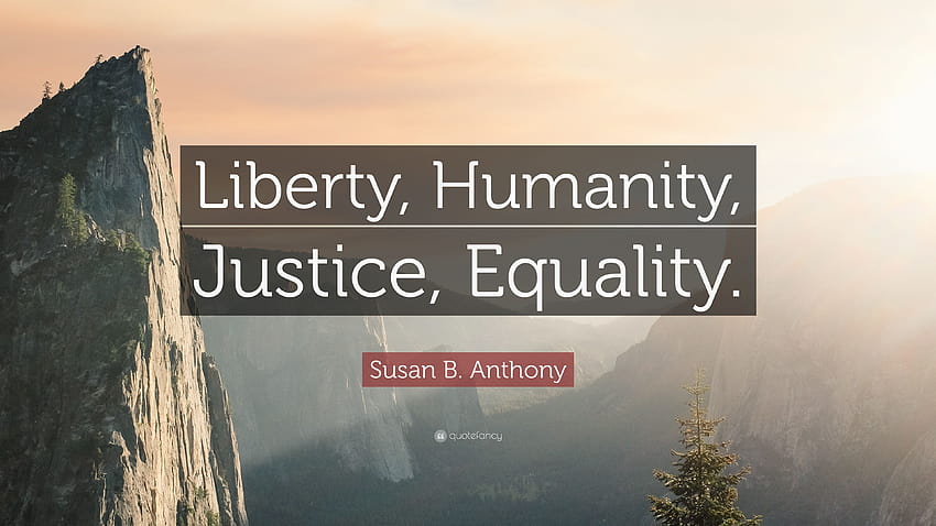 Susan B Anthony Quotes HD wallpaper