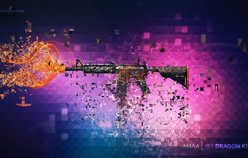 weapons, background, Weapons, Gun, rifle, assault, Steam, gun skin HD wallpaper