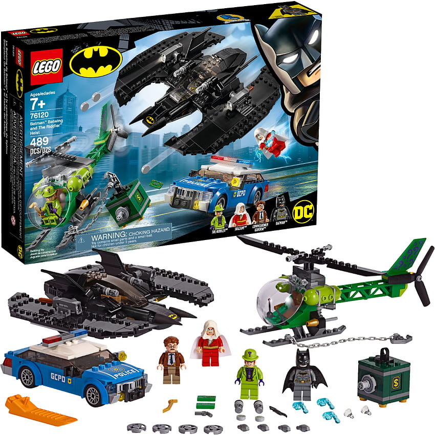 LEGO DC Super Heroes Batman Batwing and The Riddler Heist 76120 Multi 6251469 HD phone wallpaper