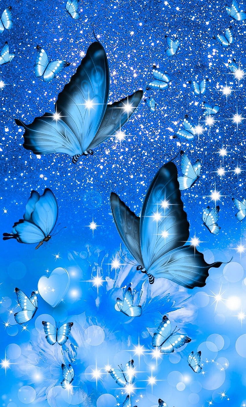 Blue Butterfly Aesthetic, cute butterfly aesthetic HD phone wallpaper |  Pxfuel