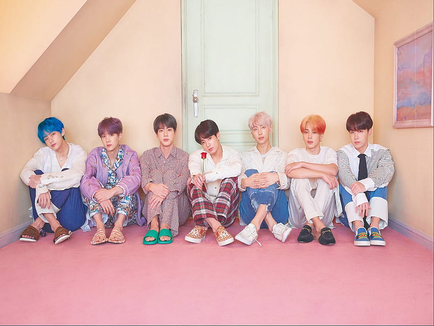 BTS: Grupo coreano revela conceito para o próximo álbum 'Map of the Soul: Persona', álbum BTS Dynamite papel de parede HD