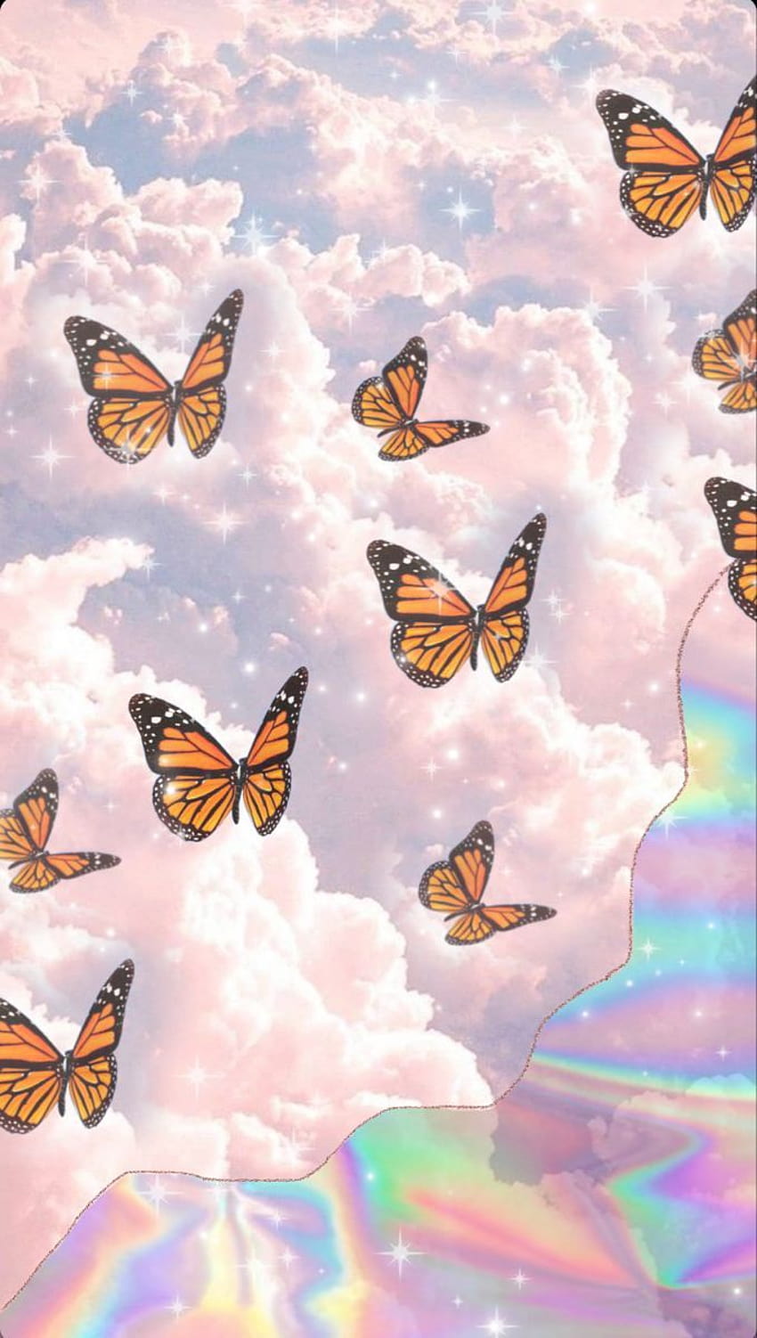 Butterfly Swerl butterfly diamond glitter pink pretty HD phone  wallpaper  Peakpx