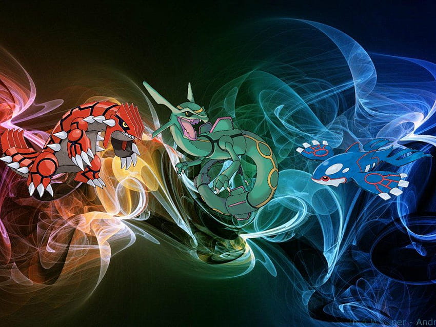 Pokémon legendario épico fondo de pantalla