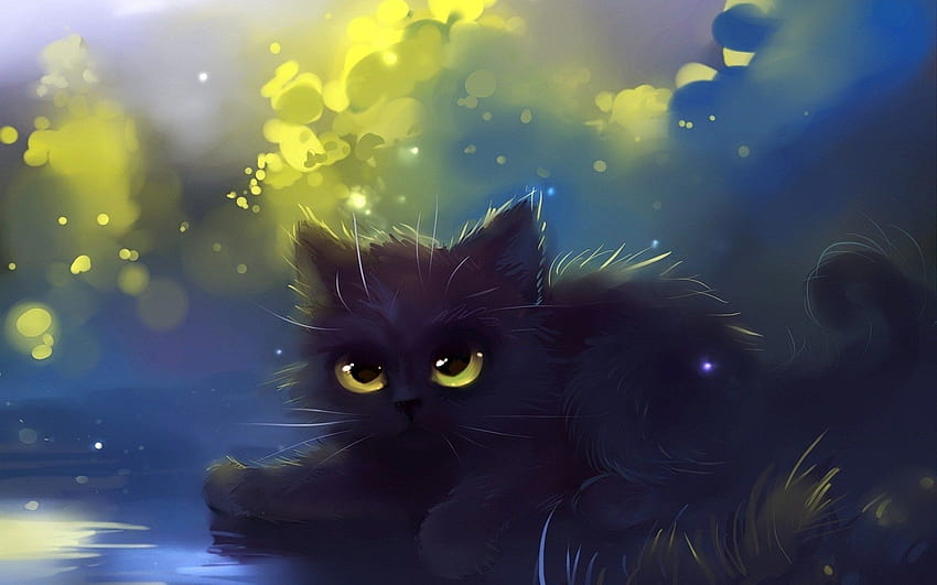 Cute Anime Cat Wallpapers - Top Free Cute Anime Cat Backgrounds -  WallpaperAccess