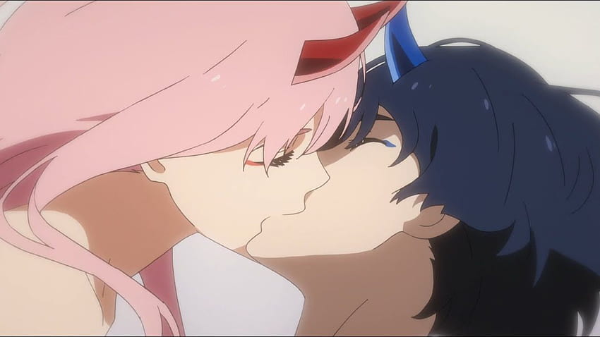 Hiro and Zero Two Married : Darling in the FranXX Episode 24, 02 and hiro HD wallpaper