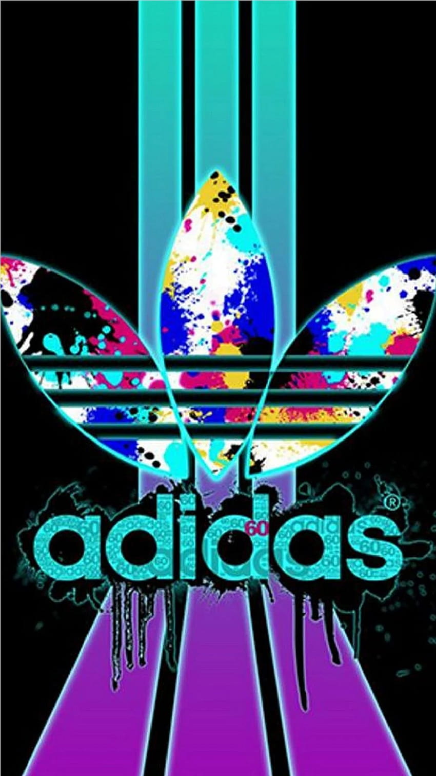 Logo Adidas iPhone, anime adidas HD phone wallpaper
