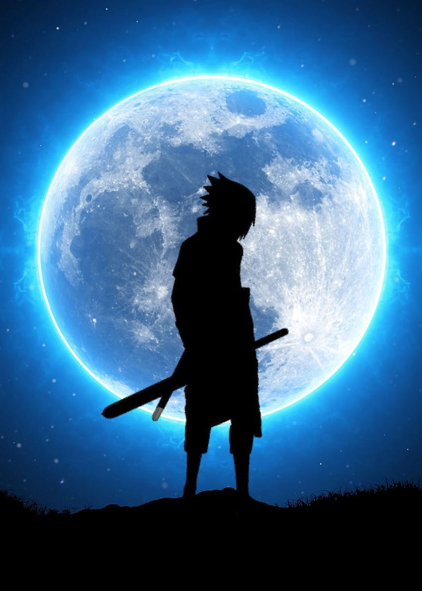 Sasuke uchiha shippuden, Naruto ...pinterest.cl, sasuke biru wallpaper ponsel HD