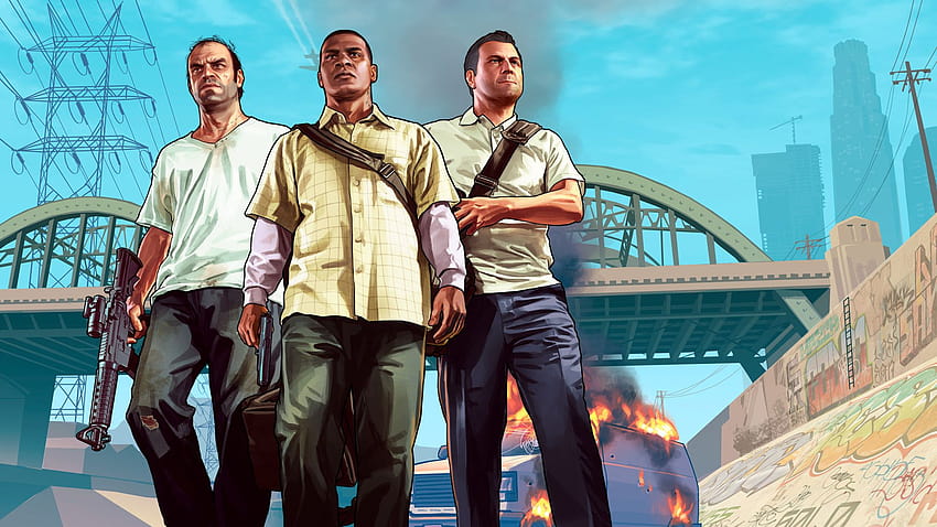 Grand Theft Auto V, gta v Tapeta HD