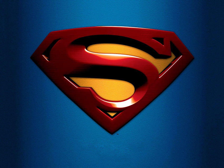 466 Superman, logo superuomo Sfondo HD