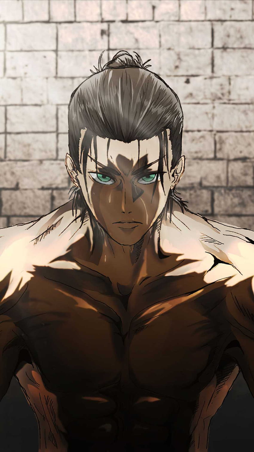 Eren Jaeger posted by John Anderson, eren yeager iphone HD phone wallpaper