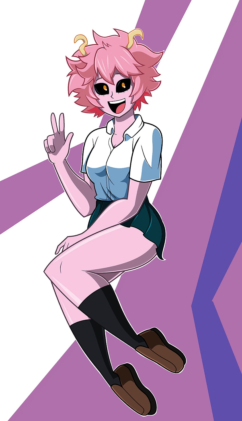 Mina Wiki My Hero Academia, mina ashido Fond d'écran de téléphone HD