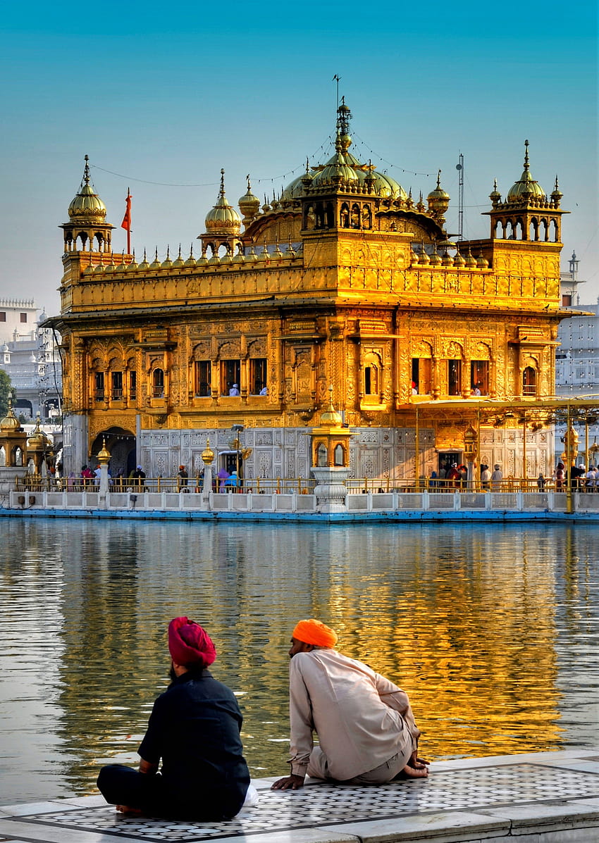 zapasy amritsar, Darbar Sahib, Złota Świątynia Tapeta na telefon HD