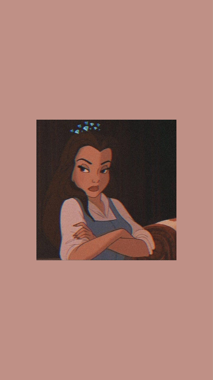 Belle taustakuva Sassy Disney Belle Kaunotar ja hirviö taustakuva… in 2020, aesthetic quotes disney HD phone wallpaper
