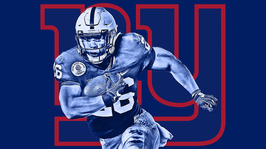 Saquon Barkley - Giants RB  Giants football, New york giants football, Nfl  football wallpaper