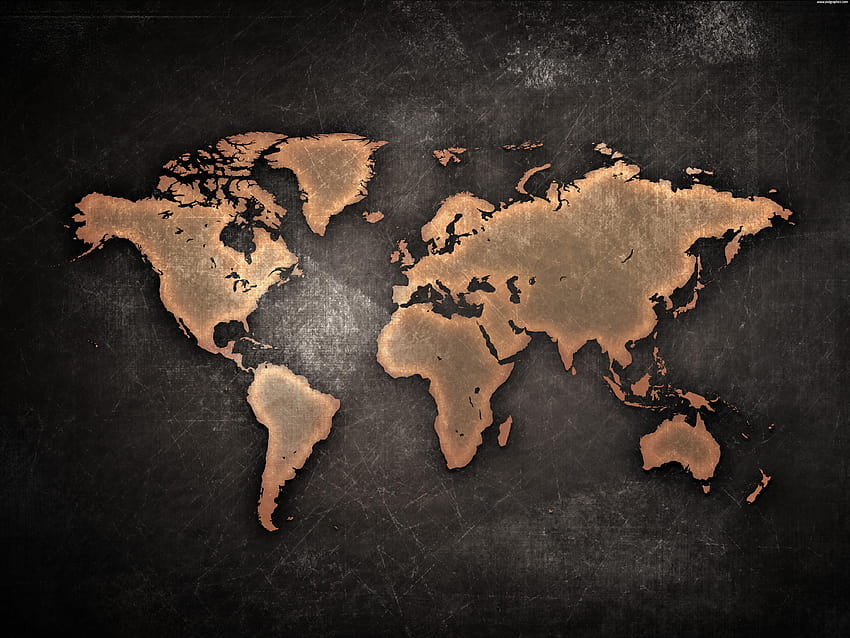 world, grunge, world map ::, grunge map HD wallpaper