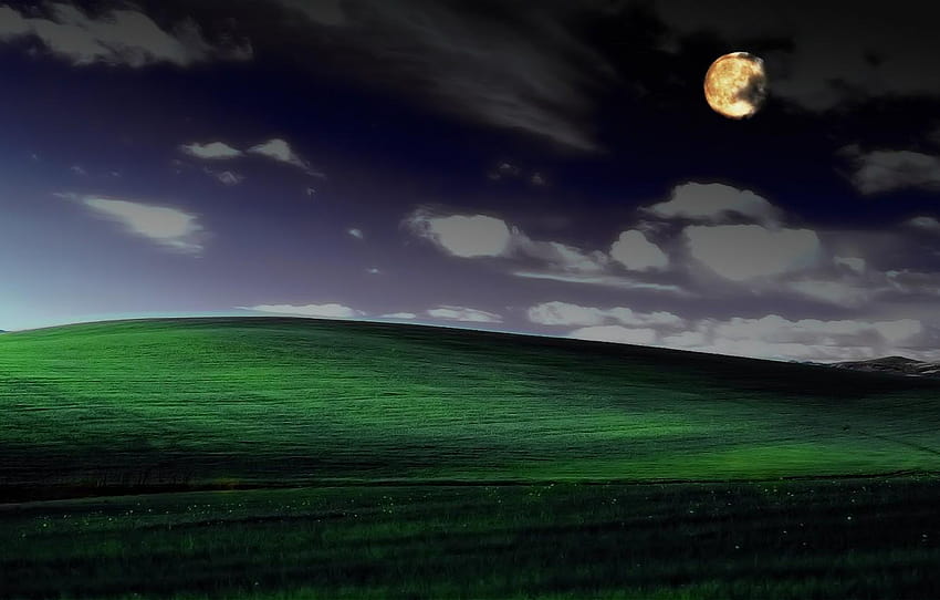 夜, 静けさ, ホップ, Windows XP, 有名な 高画質の壁紙