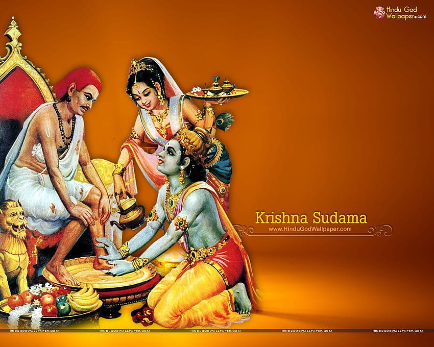 Krishna Sudama & HD wallpaper | Pxfuel