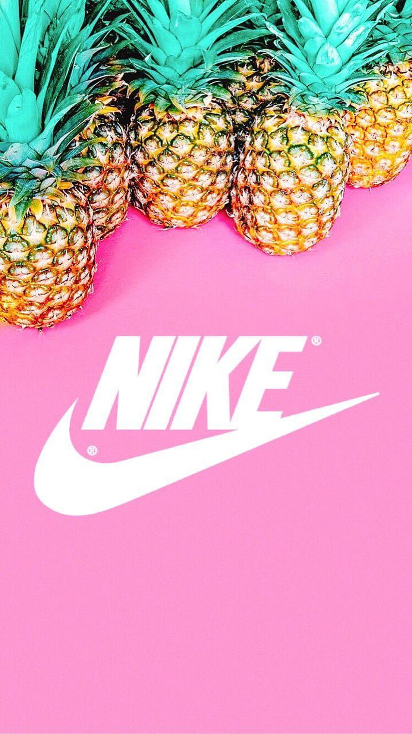Nike Pineapple for Android, pink jordan logo HD phone wallpaper