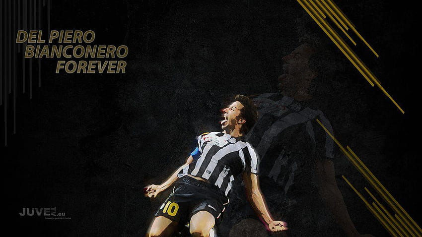 Del Piero Bianconero Forever by Driblinho HD wallpaper