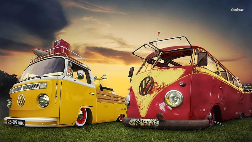 vw bulli samba HD wallpaper