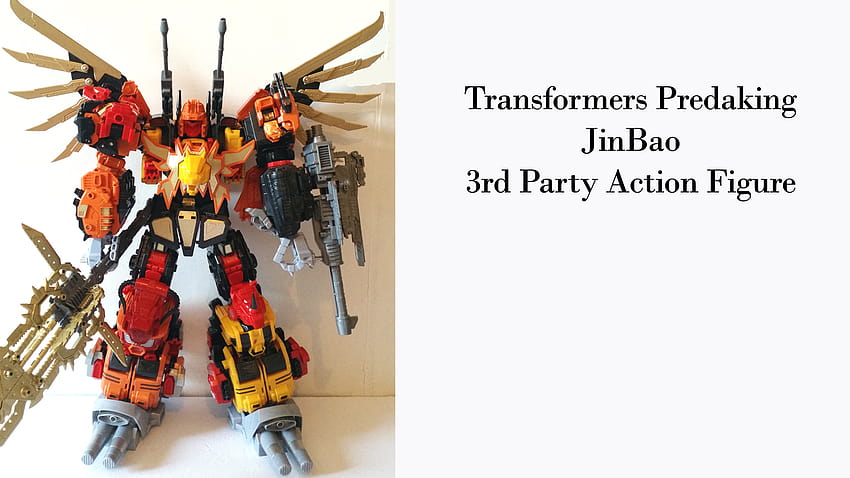 Clip: Transformers Predaking JinBao 3rd Party Action Figure : CTR Rob, CTR Rob: Movies & TV HD wallpaper