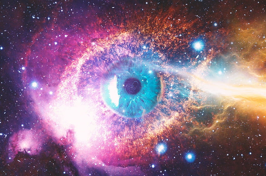 2560x1700 Kosmisch, Auge, Galaxie, Sterne, Nebel, coole Galaxie HD-Hintergrundbild