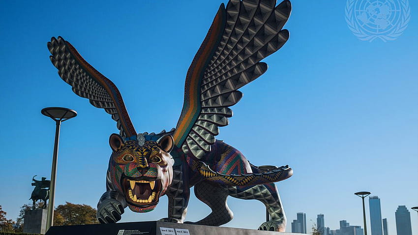 UN Sculpture Looks a Lot Like the End Times Beast Referred to in Daniel 7 and Revelation 13 HD wallpaper