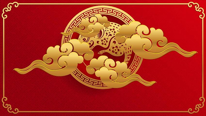 Happy Chinese New Year 2020 Stock Footage Video, spring festival 2020 HD wallpaper