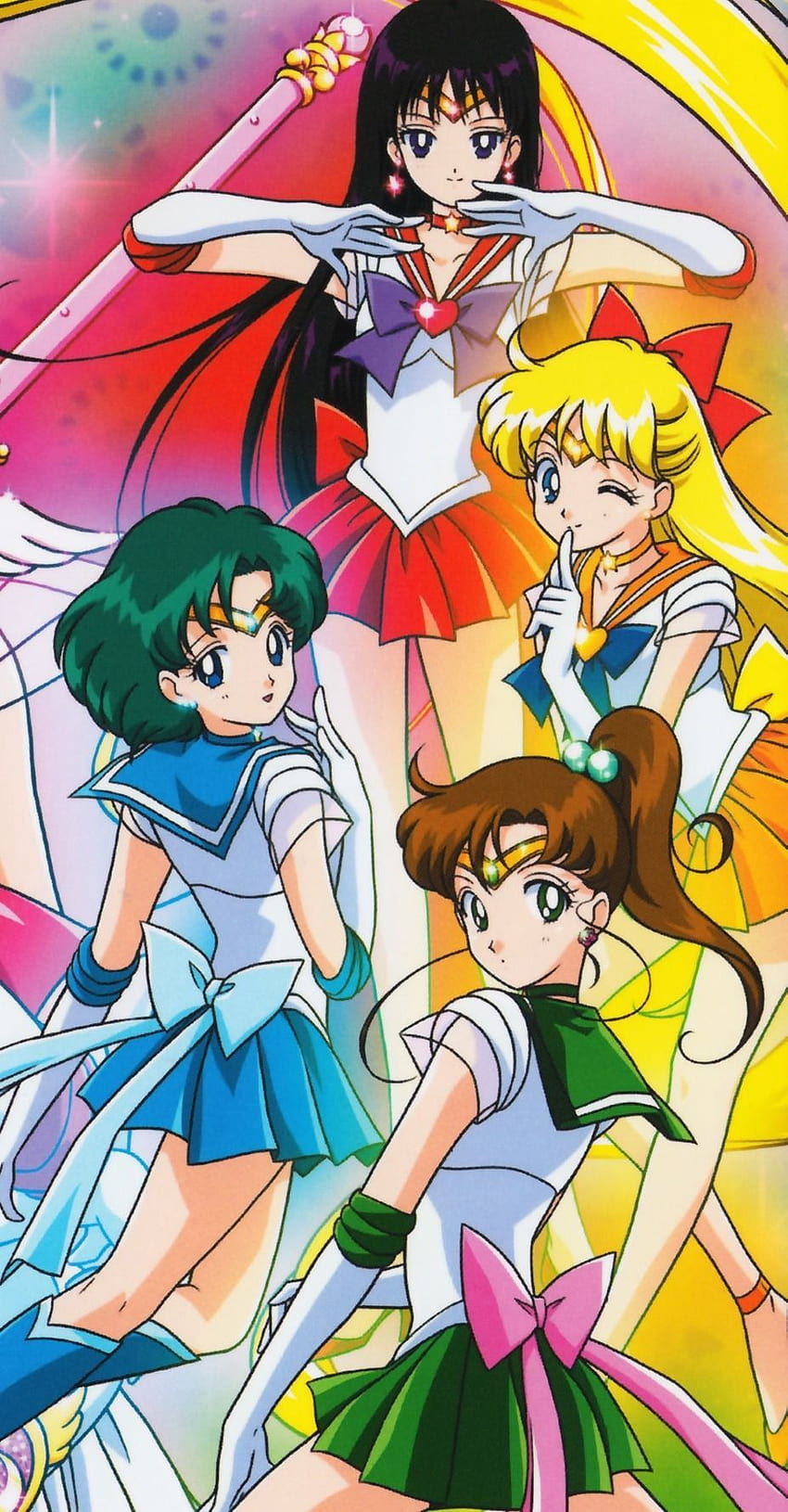 Sailor moon manga ...pinterest, sailor guardians HD phone wallpaper