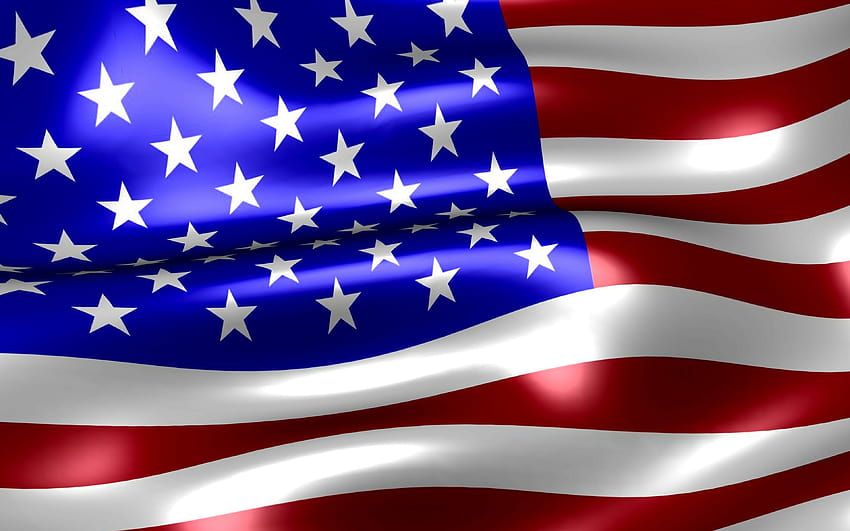 3D US Flag, USA flag, American 3d flag, US, usa flags HD wallpaper