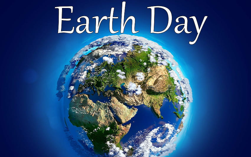 Design do Dia da Terra, feliz dia da terra papel de parede HD