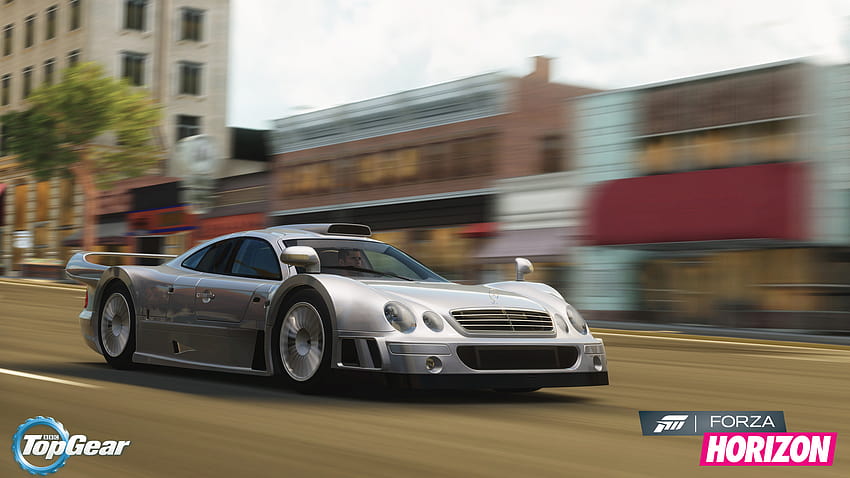 April Top Gear Car Pack tersedia sekarang untuk Forza Horizon, edisi forza mercedes benz amg clk gtr 1998 Wallpaper HD