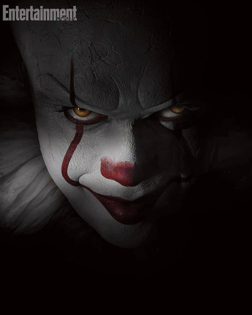 First Look at the Scary New Pennywise from Stephen King's 'It' HD phone wallpaper