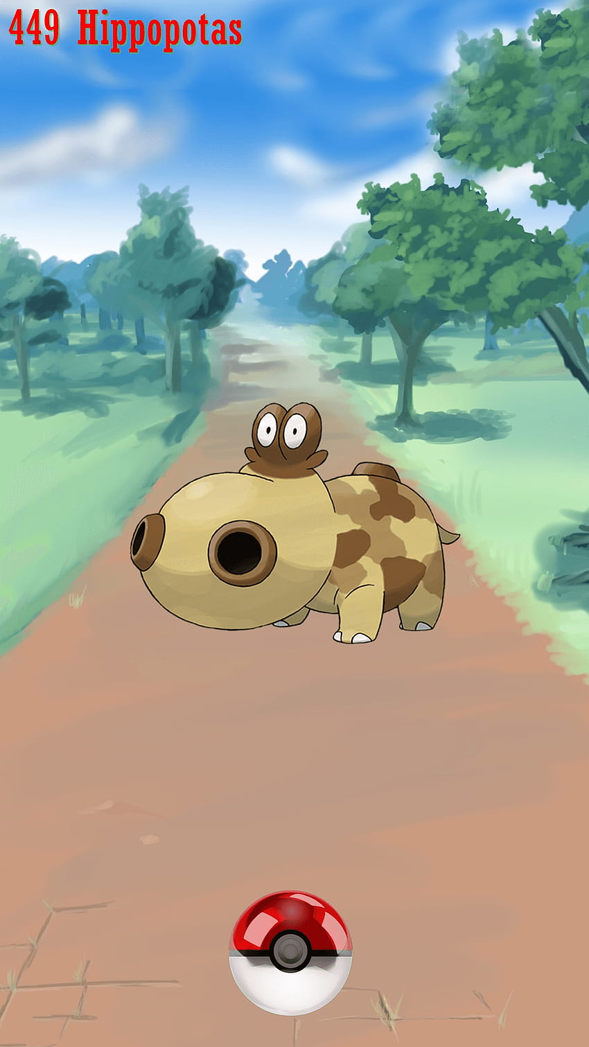 Hippopotas (anime) - WikiDex, la enciclopedia Pokémon