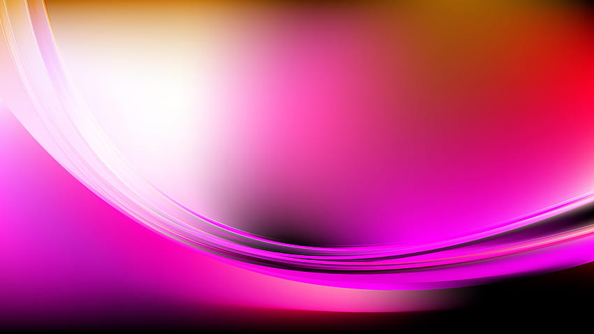 Abstraktes rosa schwarz-weißes gewelltes Hintergrunddesign, Hintergrunddesigns HD-Hintergrundbild