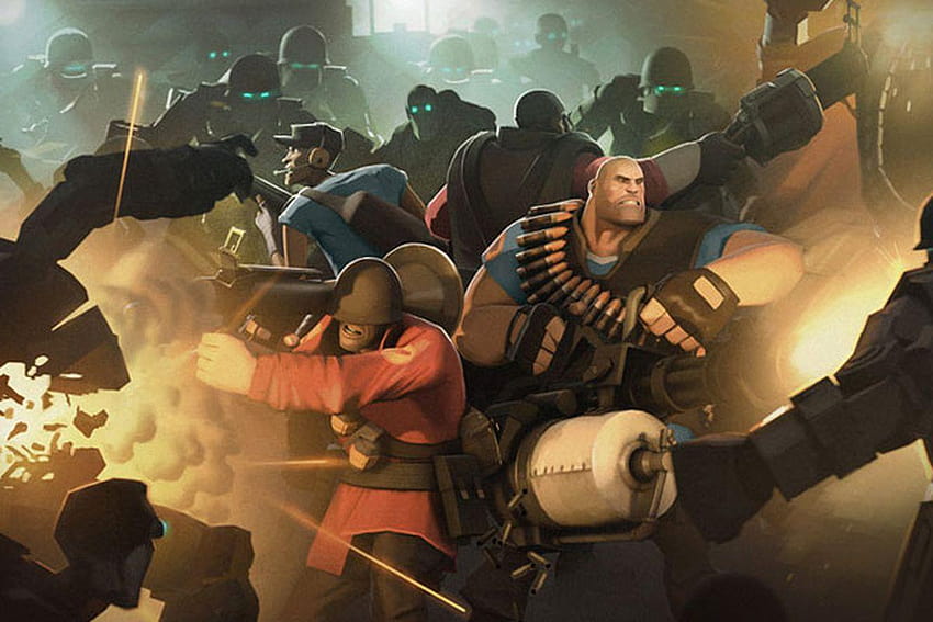 Team Fortress 2 Mann vs. Machine update adds new loot, new, mann vs machine HD wallpaper