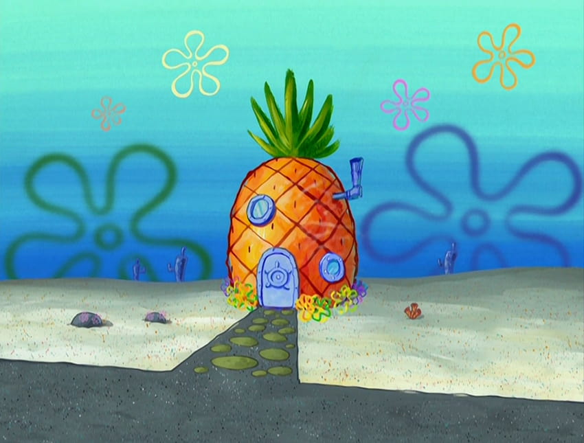 Pineapple House per SpongeBob nel 2020, casa di Spongebob Sfondo HD