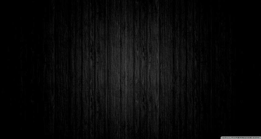 black wood HD wallpaper