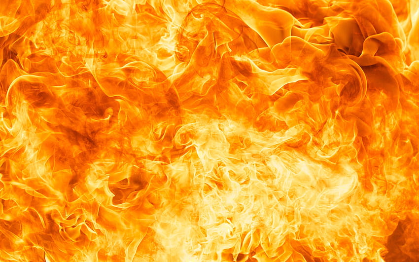 fond de feu orange, textures de feu, flammes de feu, feu, arrière-plans avec feu, motifs de flammes, flammes de feu orange avec résolution 3840x2400. Haute qualité, texture Fond d'écran HD
