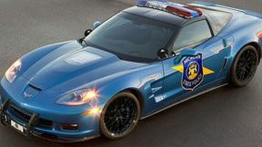 Mobil Polisi Corvette ZR1, korvet polisi Wallpaper HD