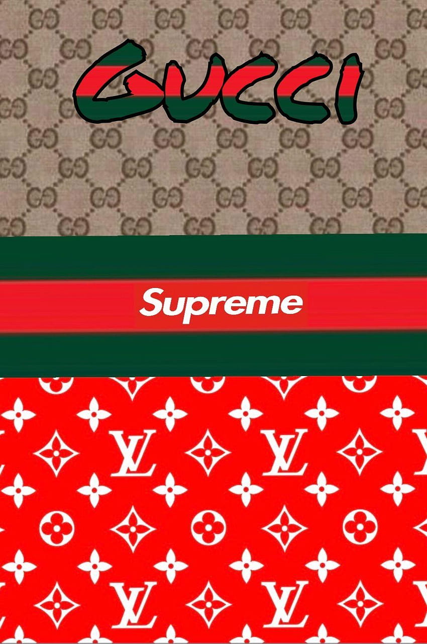 gucci and louis vuitton background