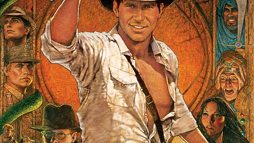 INDIANA JONES RAIDERS LOST ARK Action-Abenteuer-Poster f, Indiana Jones und die Jäger des verlorenen Schatzes HD-Hintergrundbild