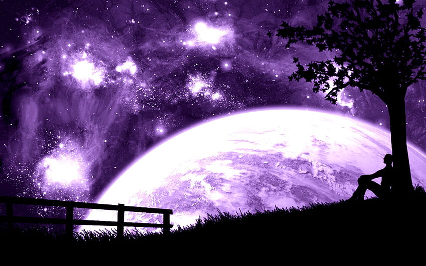 Cool Purple Backgrounds [1440x900] for your , Mobile & Tablet, purple pc anime HD wallpaper