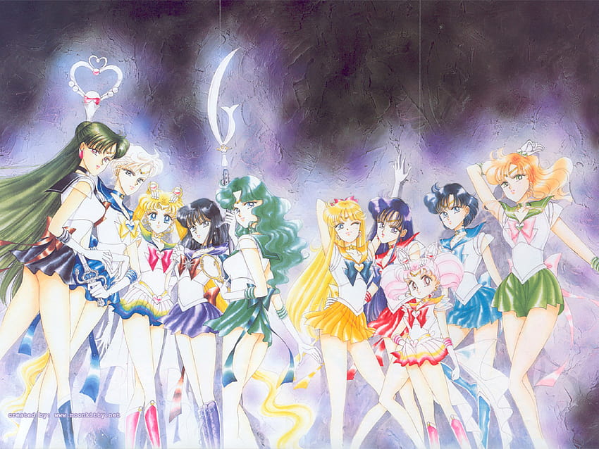 Sailor Moon Sailor Stars papel de parede HD