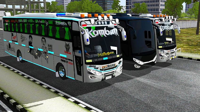 Como trocar o ônibus Komban no simulador de ônibus Indonésia tamil Kombanholidays Kerala WECARES, feriados komban papel de parede HD
